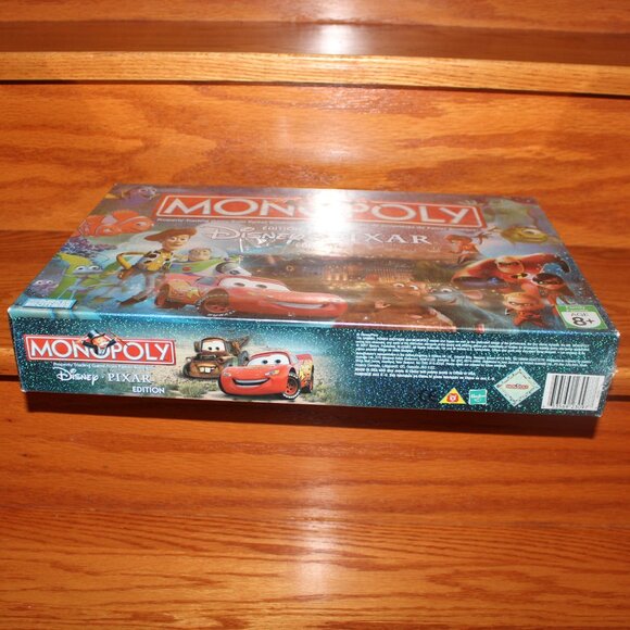 3/$188❤️sealed vintage 2007 MONOPOLY Disney Pixar Edition board game Parker Bros - Picture 5 of 7